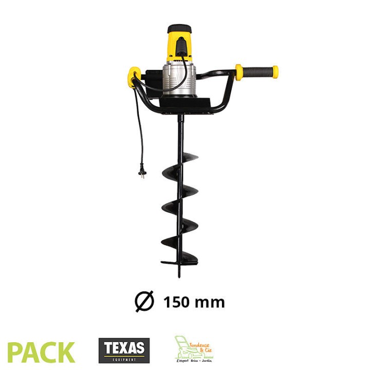Tarière électrique 1200W avec vrille de 150 mm Texas EA1200