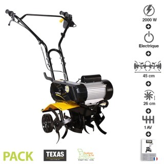 Pièces détachées Motobineuse électrique Eltex-2000 TEXAS