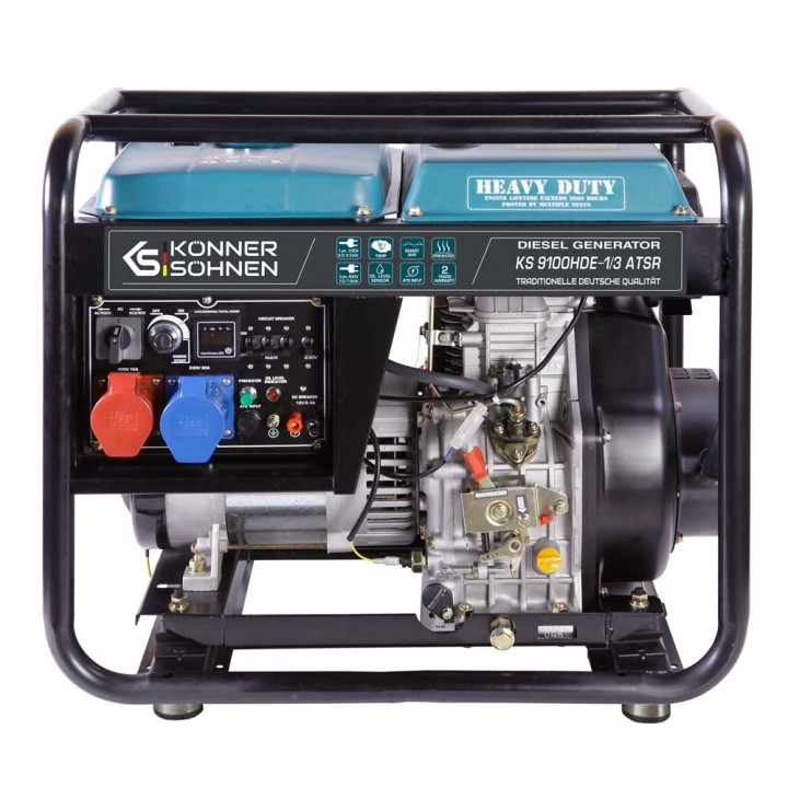 Pièces détachées Groupe électrogène KS 9100HDE-1/3 ATSR KÖNNER & SÖHNEN