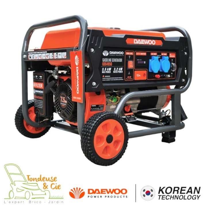 Pièces détachées Groupe électrogène GDS4950E DAEWOO