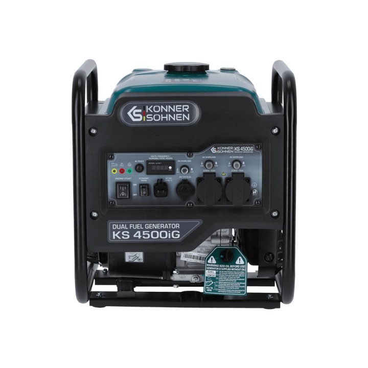 Groupe électrogène Inverter Bi-Carburant Könner & Söhnen KS 4500iG
