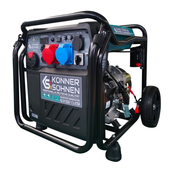 Générateur Inverter Könner & Söhnen KS 8100iE 1/3 ATSR