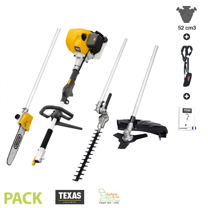 Multifonction thermique multi-outils 5 en 1 52cm3 BCU52M Texas