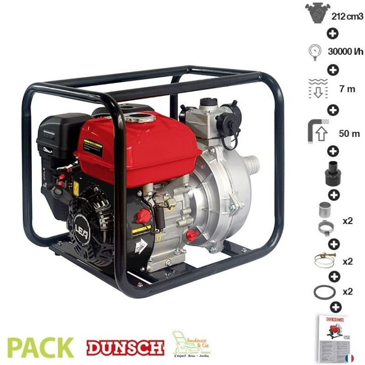 Pièces détachées Motopompe thermique LE71212-50H DUNSCH
