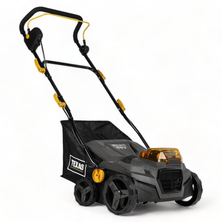 Scarificateur et Aérateur de pelouse sur batterie 20 volts, 650 watts - TEXAS MPX2000