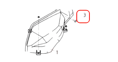 Vue éclatée de la machine avec pièces numérotées